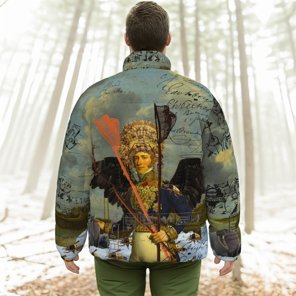 THE YOUNG KING ALT. 2 II All-Over Print Unisex Stand-up Collar Down