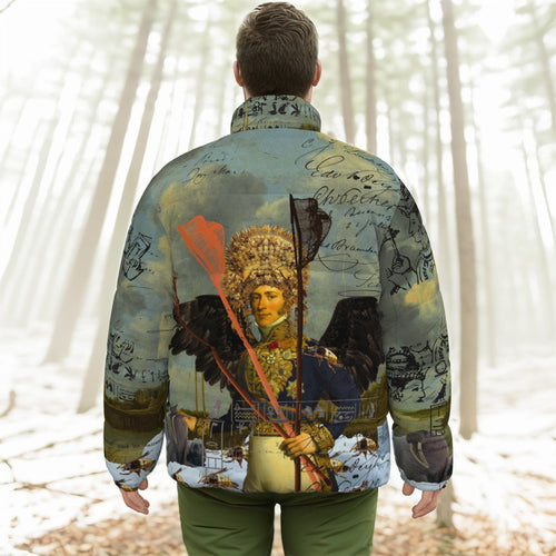 THE YOUNG KING ALT. 2 II All-Over Print Unisex Stand-up Collar Down