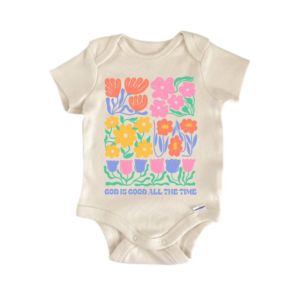 God Is Good All The Time Jesus Christian Religious -  Baby Boy Girl