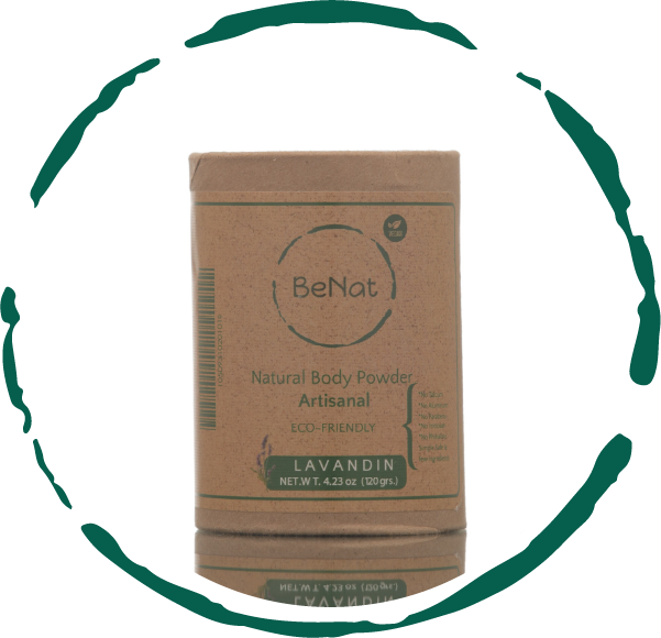 All-Natural Body Powder. Eco-Friendly.