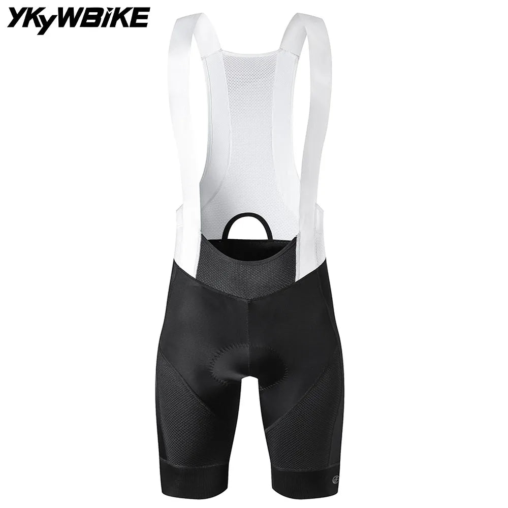 YKYWBIKE Men's Cycling Bib Shorts Summer Road Bike Shorts Bicycle