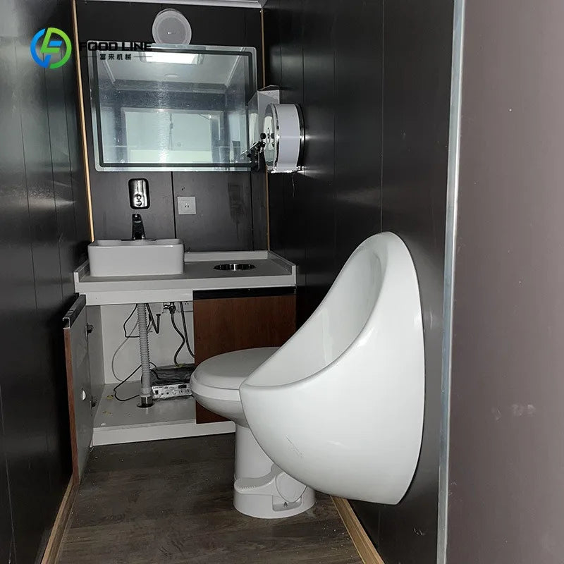 Hot Selling  Portable Toilet Trailer for Park Camping and Modern Design Outdoor Activities Mobile Toilet
