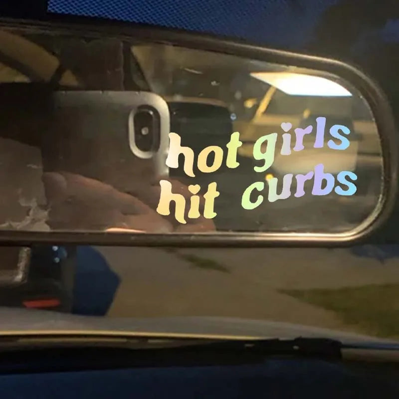 Hot Girl Collection includes 1 piece of roadside car sticker, car accessories, and car decal.