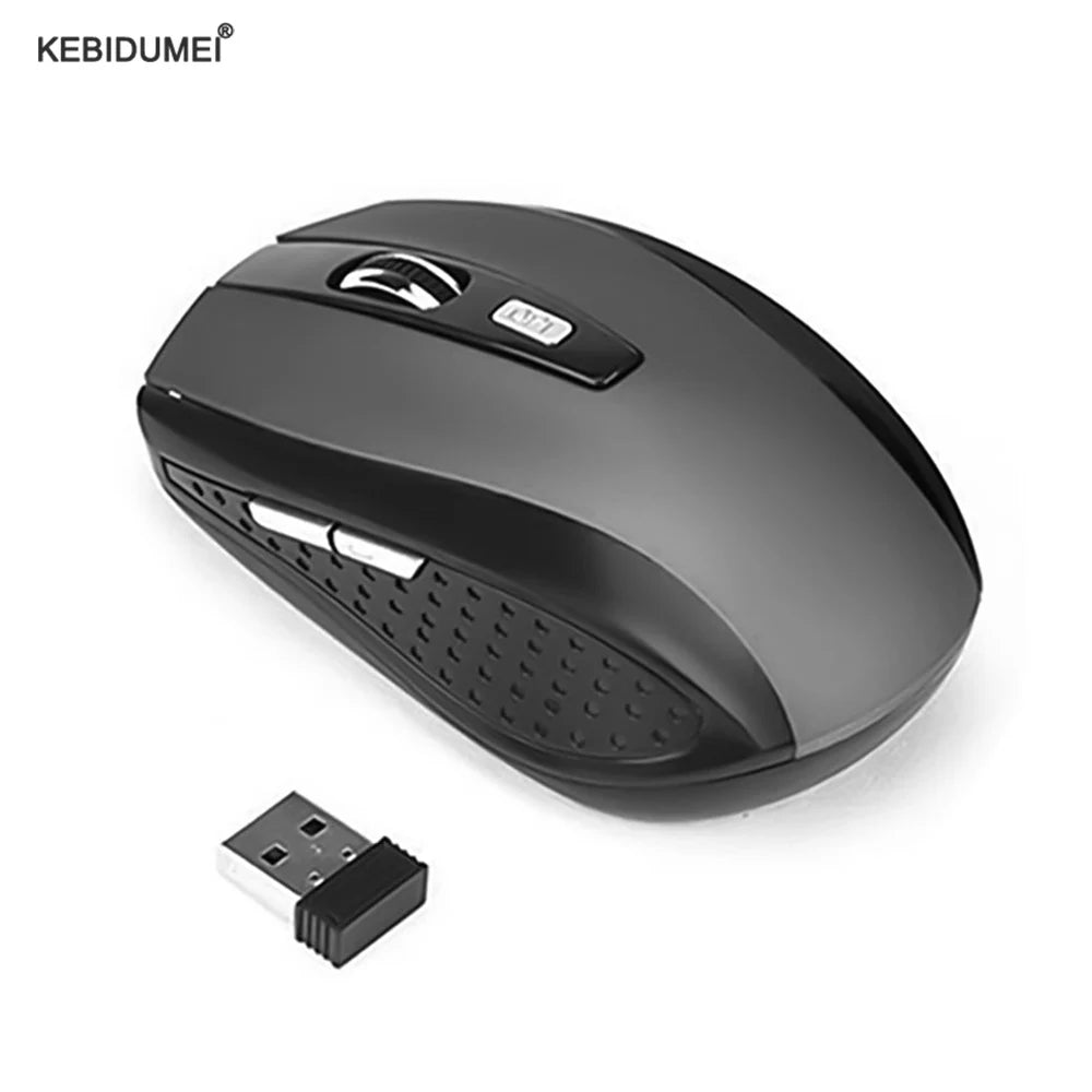 2.4G Wireless Mouse 2.4Ghz Gaming Mouse 6D Optical Wireless Mouse Slim
