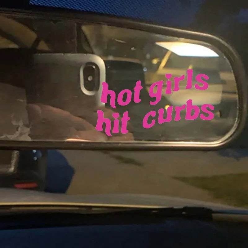 Hot Girl Collection includes 1 piece of roadside car sticker, car accessories, and car decal.