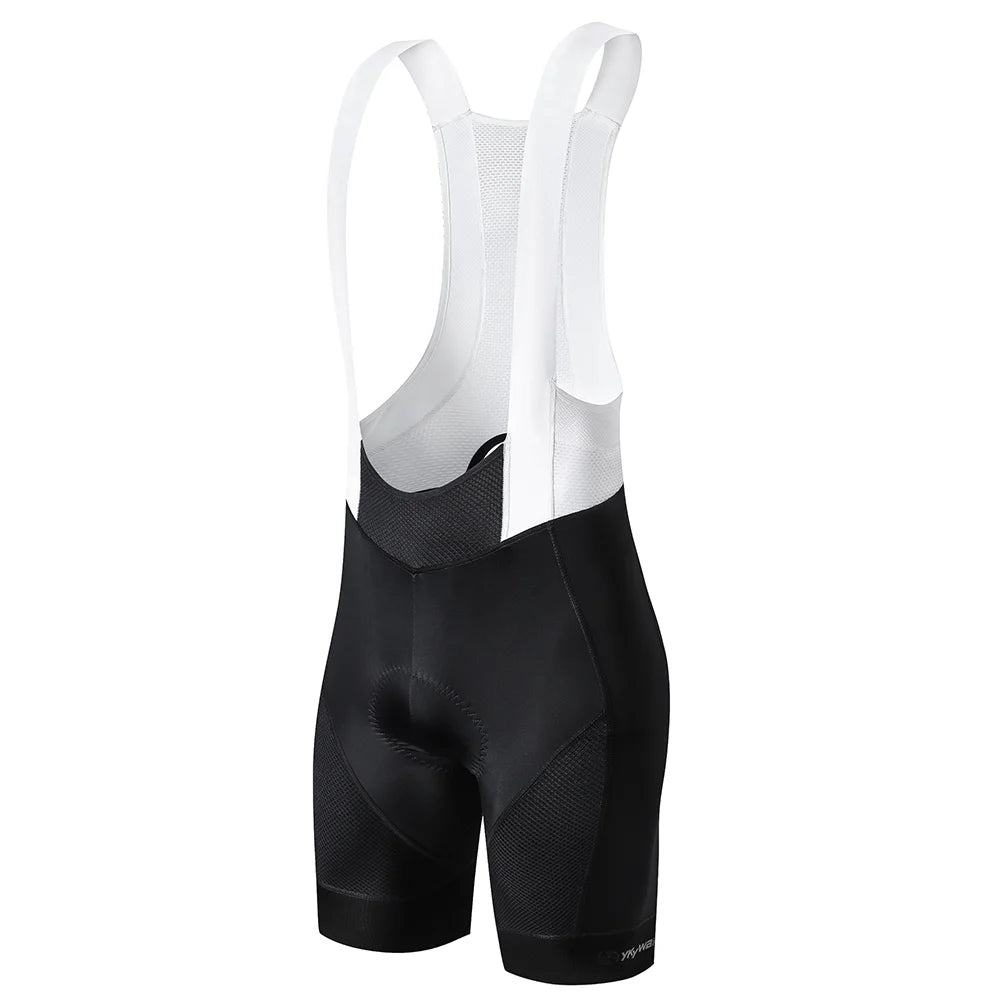YKYWBIKE Men's Cycling Bib Shorts Summer Road Bike Shorts Bicycle