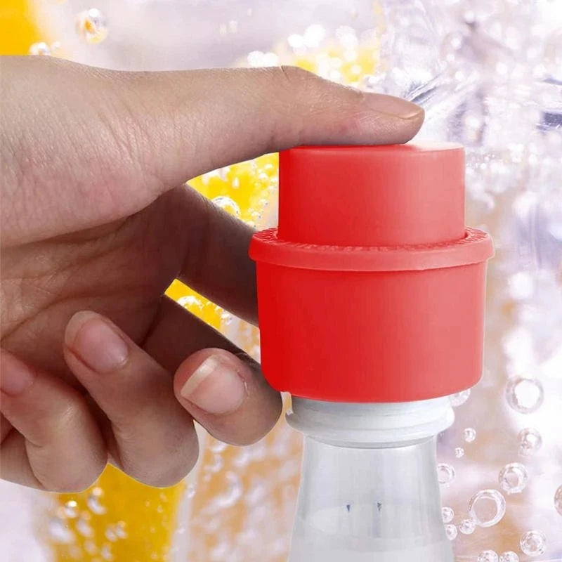 Soda Cover Caps Safe And Durable Soda And Bottle Caps High Quality Silicone Soda Saver Pump Caps For Bottle Drinks