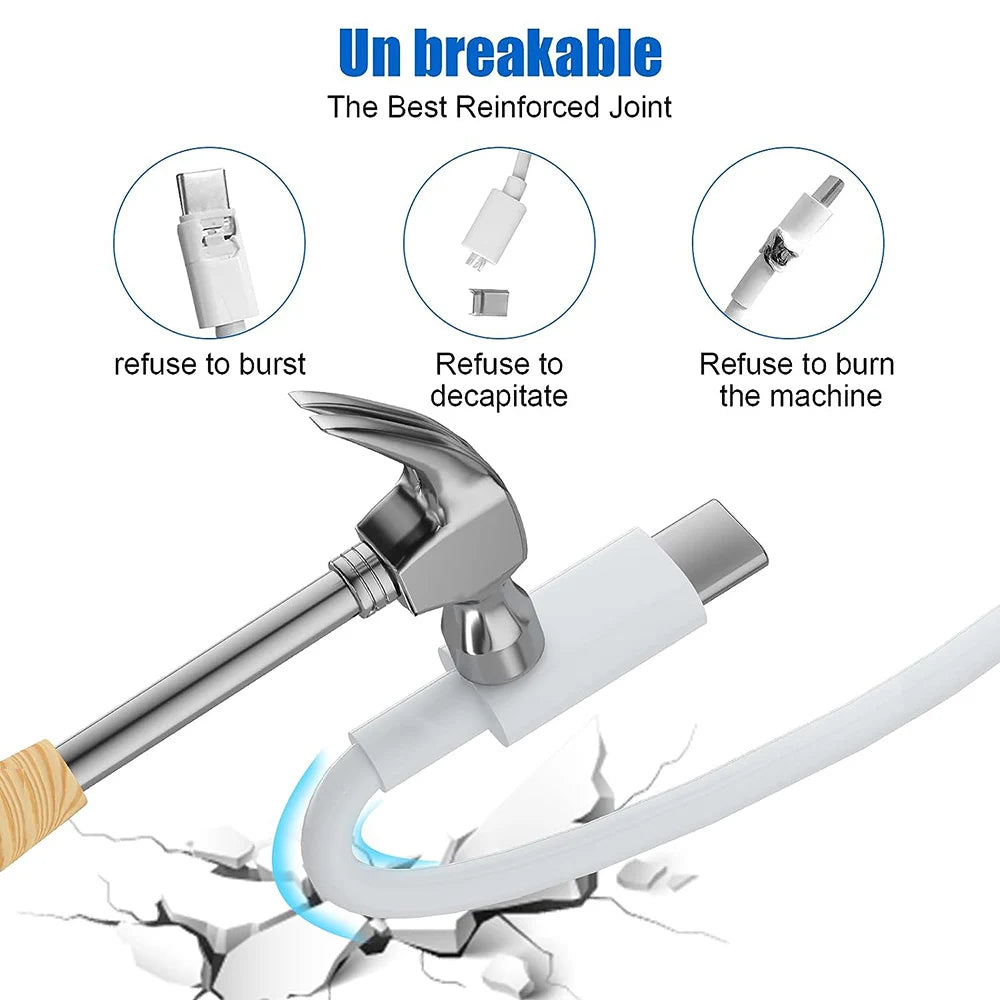 PD 60W USB C to USB Type C Cable Fast Charge Data Cable For Iphone 15
