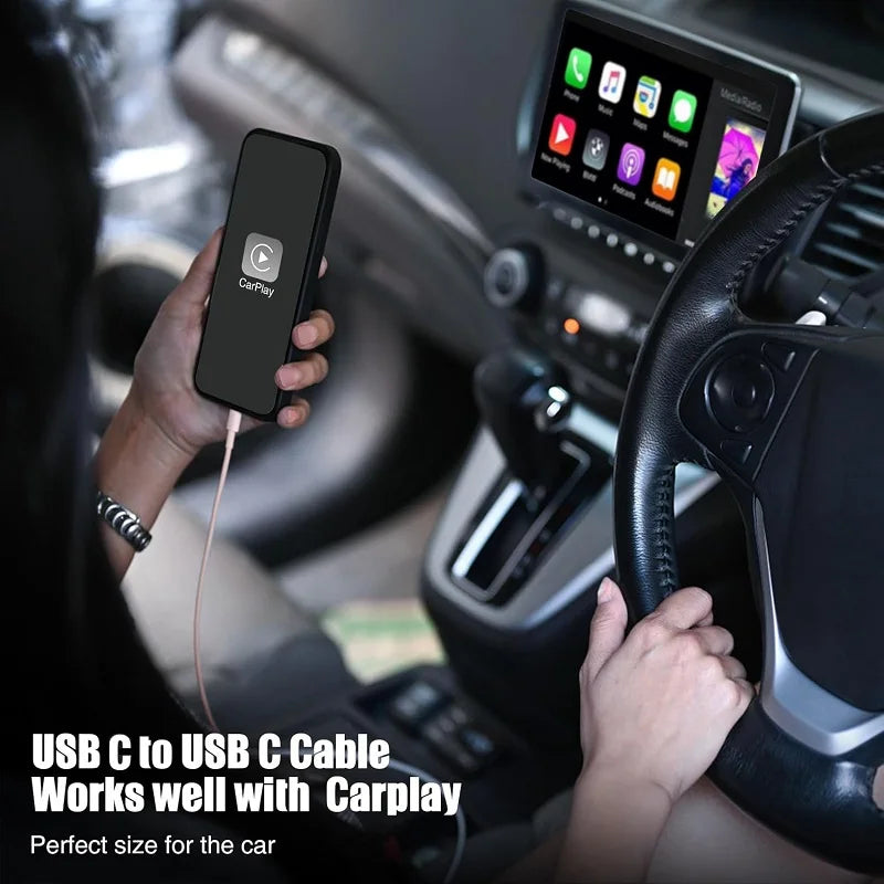 PD 60W Type C to Type C Cable For IPhone 15 16 Fast Charging For