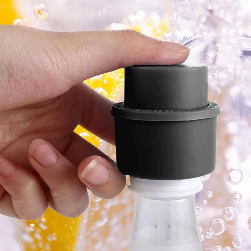 Soda Cover Caps Safe And Durable Soda And Bottle Caps High Quality Silicone Soda Saver Pump Caps For Bottle Drinks