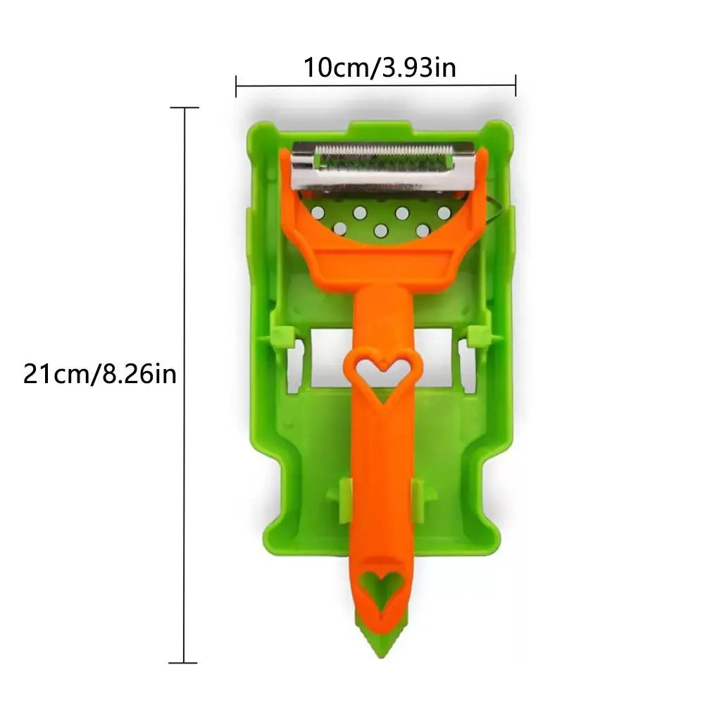 Cocororo Peeler Fruit And Vegetable Peeler Multifuncional Doble Strips For Potato Orange With Juicer And Potato Zest Peeler