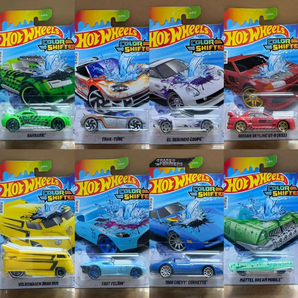 New Hot Selling Stock  Arrival Hot Wheels Temperature Sensitive Color Changing Series Car Model Toy For Desktop Toys Gifts
