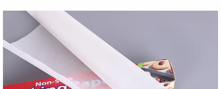 Parchment Paper Baking Sheets, Non-Stick Precut Baking Parchment, for Baking Grilling Air Fryer Steaming Bread Cup Cake Cookie