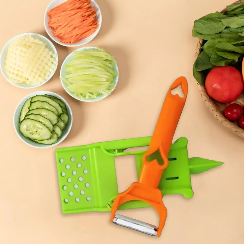Cocororo Peeler Fruit And Vegetable Peeler Multifuncional Doble Strips For Potato Orange With Juicer And Potato Zest Peeler