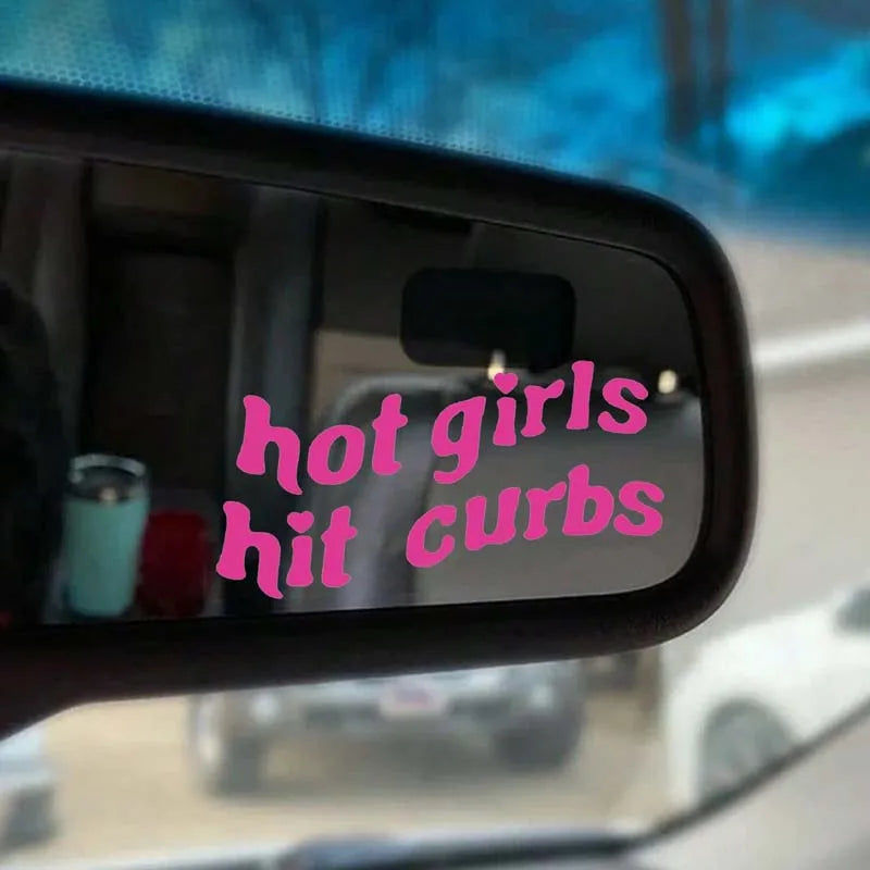 Hot Girl Collection includes 1 piece of roadside car sticker, car accessories, and car decal.