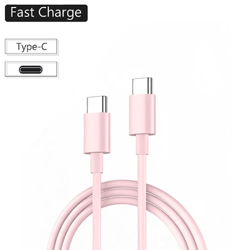 PD 60W Type C to Type C Cable For IPhone 15 16 Fast Charging For
