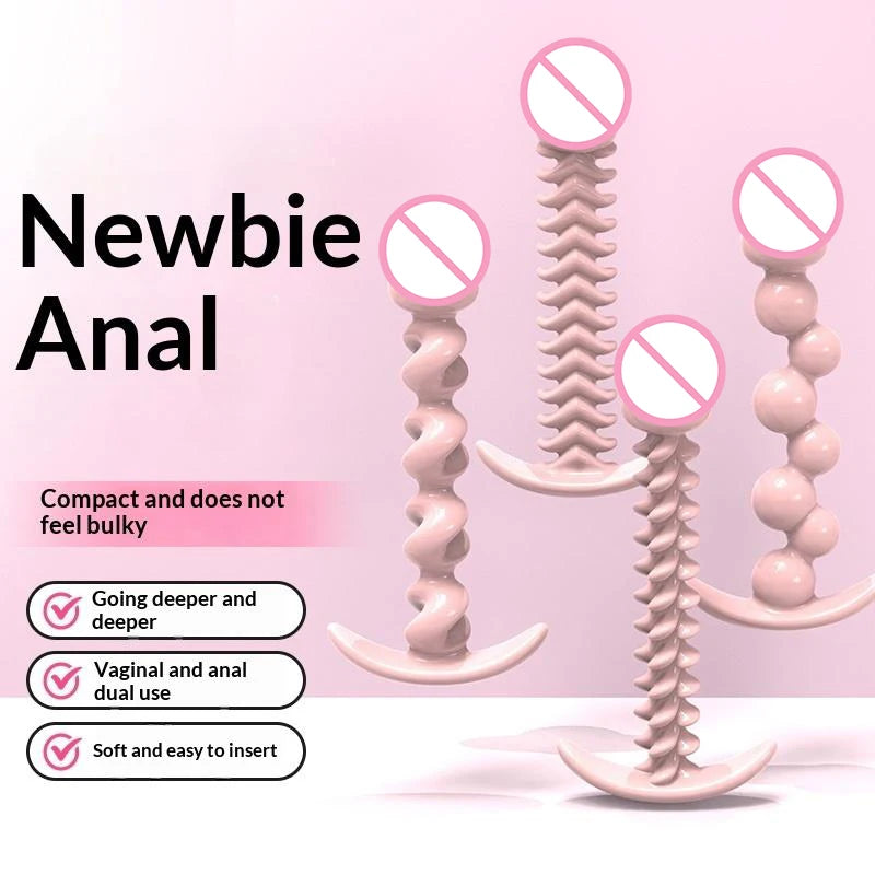 HOT！1 Pcs Hand-held TPE Pussy Butt Plug Sex Toys Sexy Accessories Adult Tools Femboy Porno Products 18+