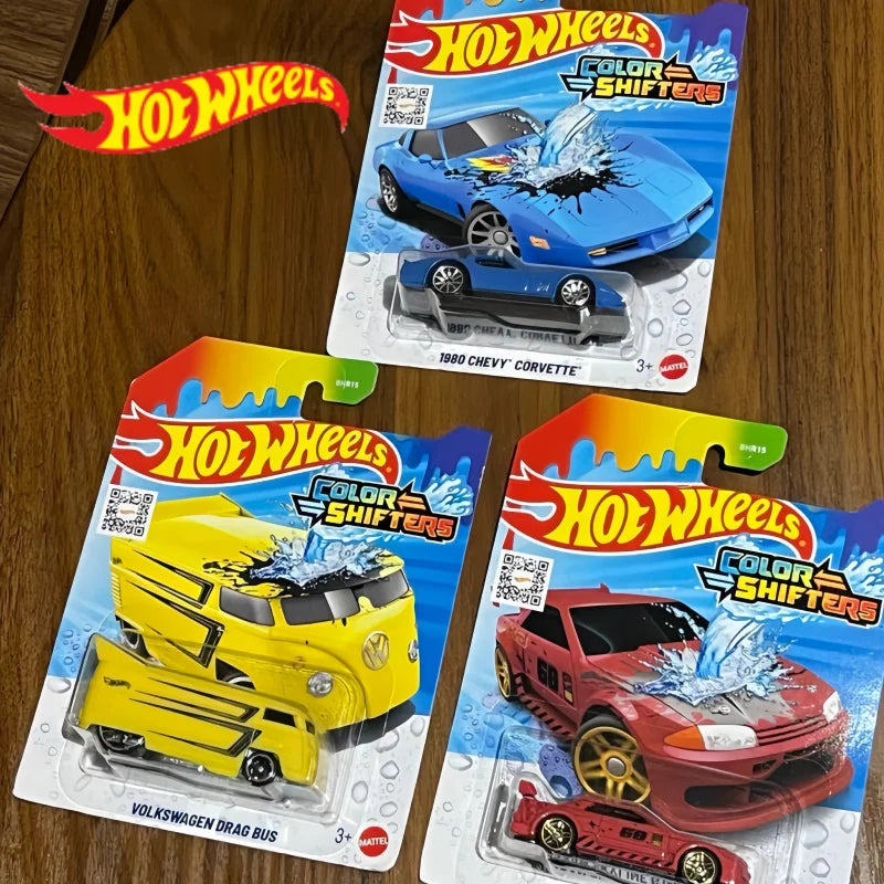 New Hot Selling Stock  Arrival Hot Wheels Temperature Sensitive Color Changing Series Car Model Toy For Desktop Toys Gifts