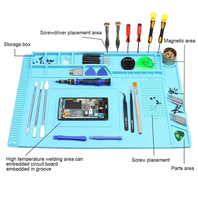 Electronic Repair Pad Motherboard IC Thickened Magnetic Anti-slip