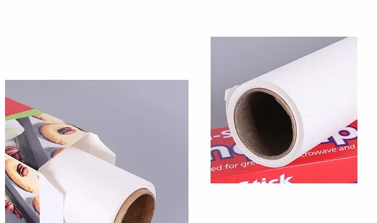 Parchment Paper Baking Sheets, Non-Stick Precut Baking Parchment, for Baking Grilling Air Fryer Steaming Bread Cup Cake Cookie