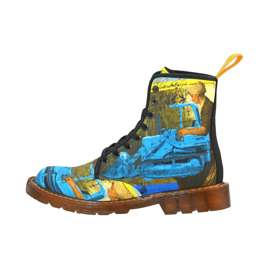 MOTHER AND CHILD I Women’s All Over Print Fabric High Boots