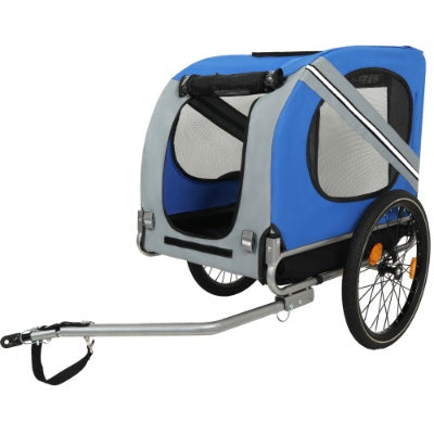 Large Folding Bike Trailer For Dogs  120LB Capacity All-Terrain Pet