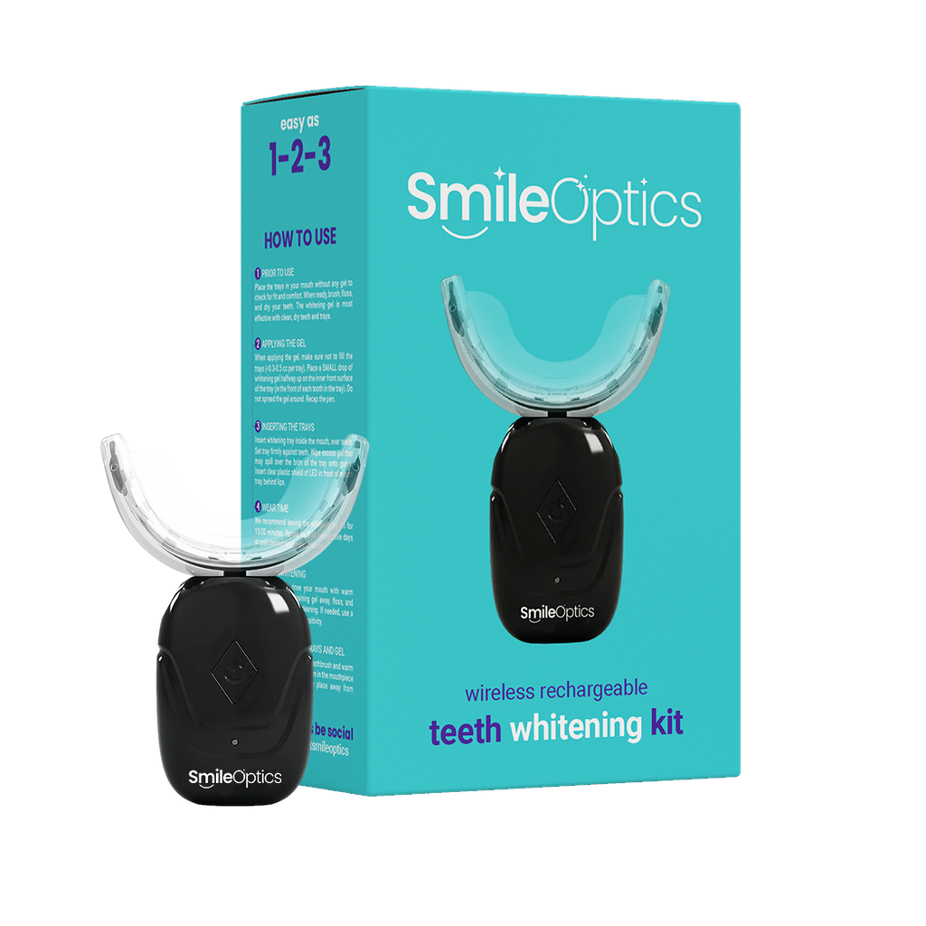 SMILE OPTICS All-In-One LED Teeth Whitening Kit