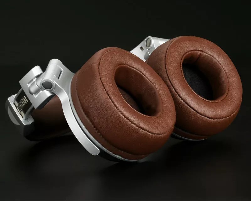 DJ Pro Over-Ear Headphones – 50mm Drivers, Foldable, Wired with Mic, 6.3mm & 3.5mm