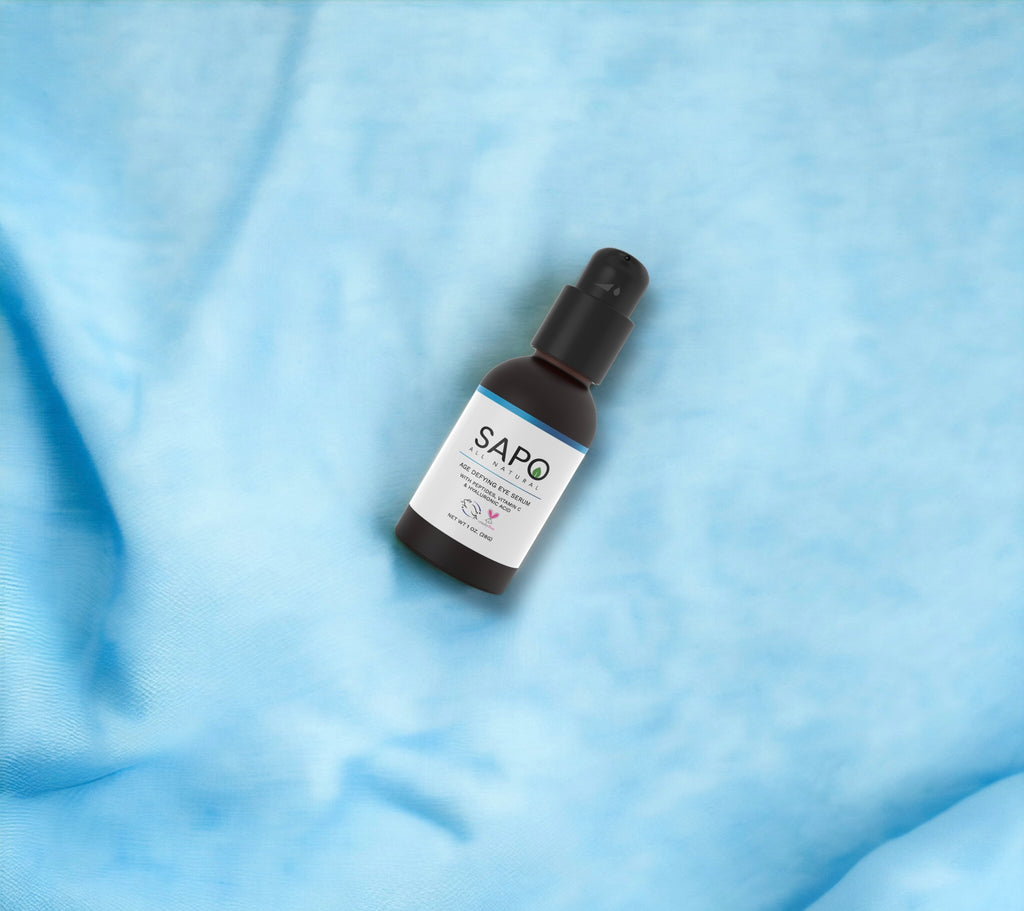 Sapo All Natural Peptide Hyaluronic Acid Eye Serum, 1 oz