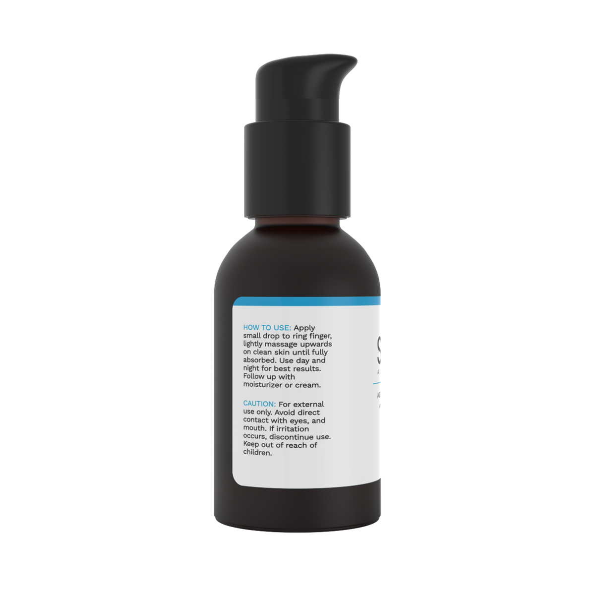 Sapo All Natural Peptide Hyaluronic Acid Eye Serum, 1 oz