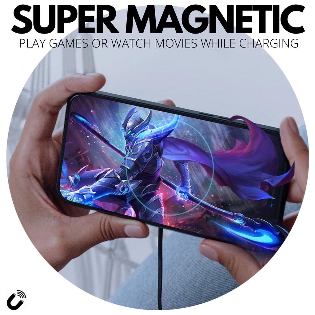 Samaray Magnetic Wireless Charger for iPhone 12/13 – MagSafe Compatible, 20W USB-C
