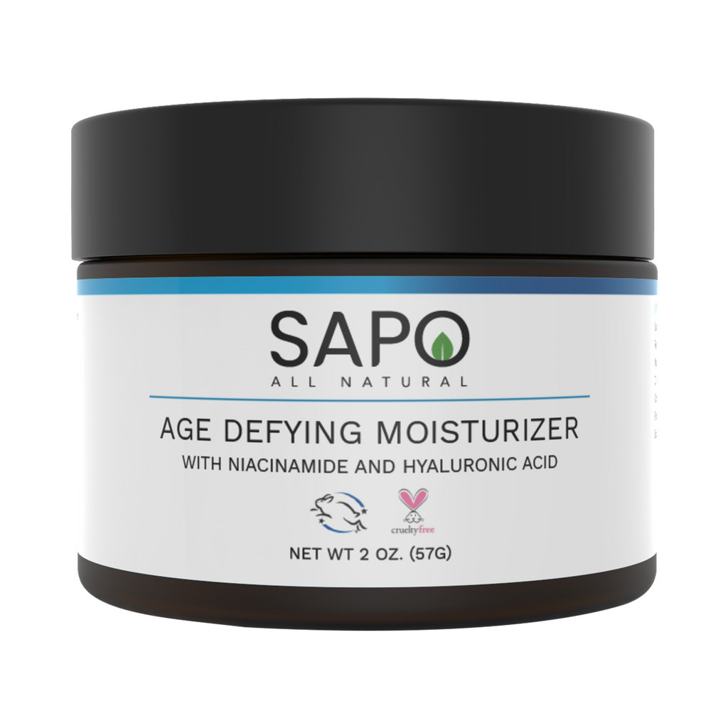 Sapo All Natural Niacinamide Hyaluronic Acid Face Moisturizer, 2 oz