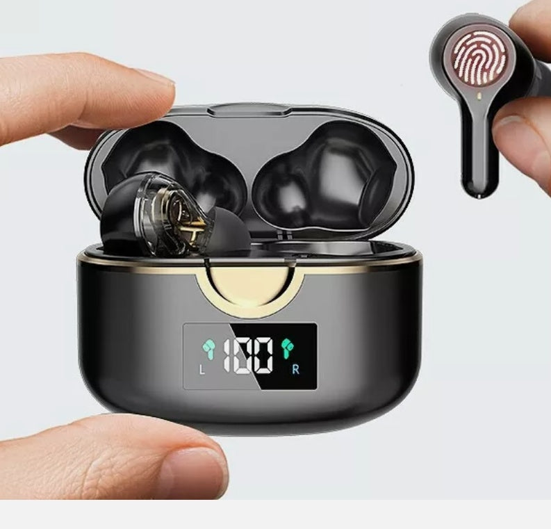 Ninja Dragon T22PRO Bluetooth 5.0 Earbuds – Dual Driver, 4-Mic, Game Mode, USB-C