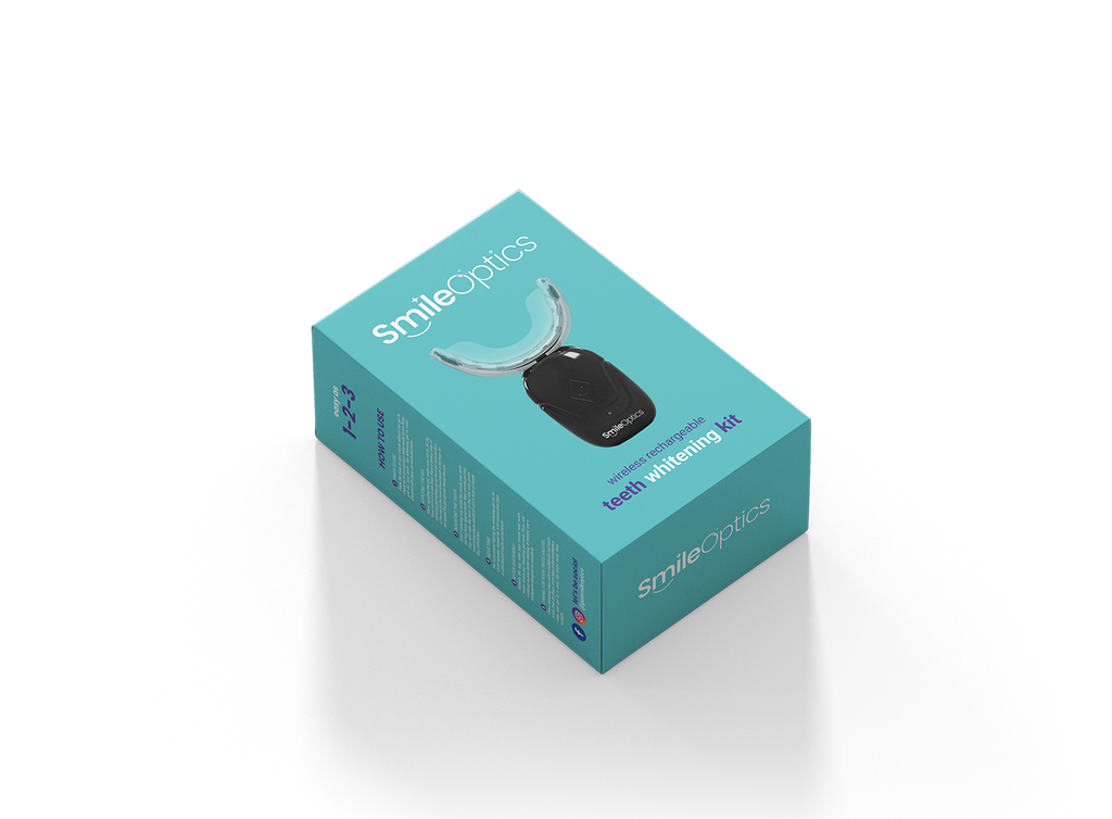 SMILE OPTICS All-In-One LED Teeth Whitening Kit