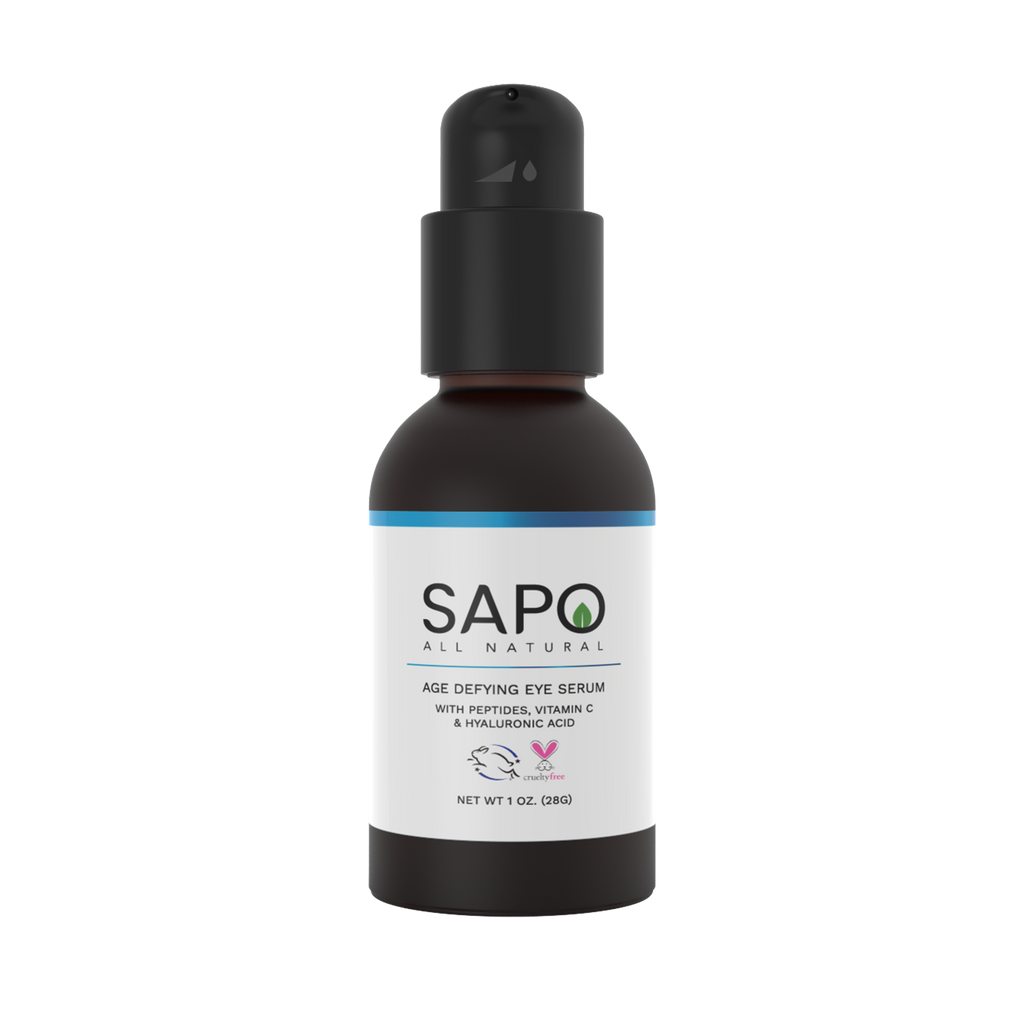 Sapo All Natural Peptide Hyaluronic Acid Eye Serum, 1 oz