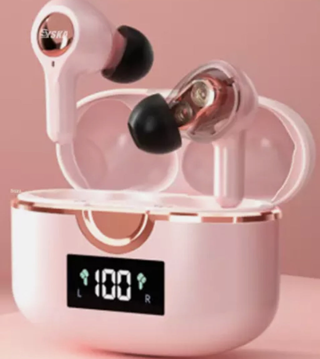 Ninja Dragon T22PRO Bluetooth 5.0 Earbuds – Dual Driver, 4-Mic, Game Mode, USB-C