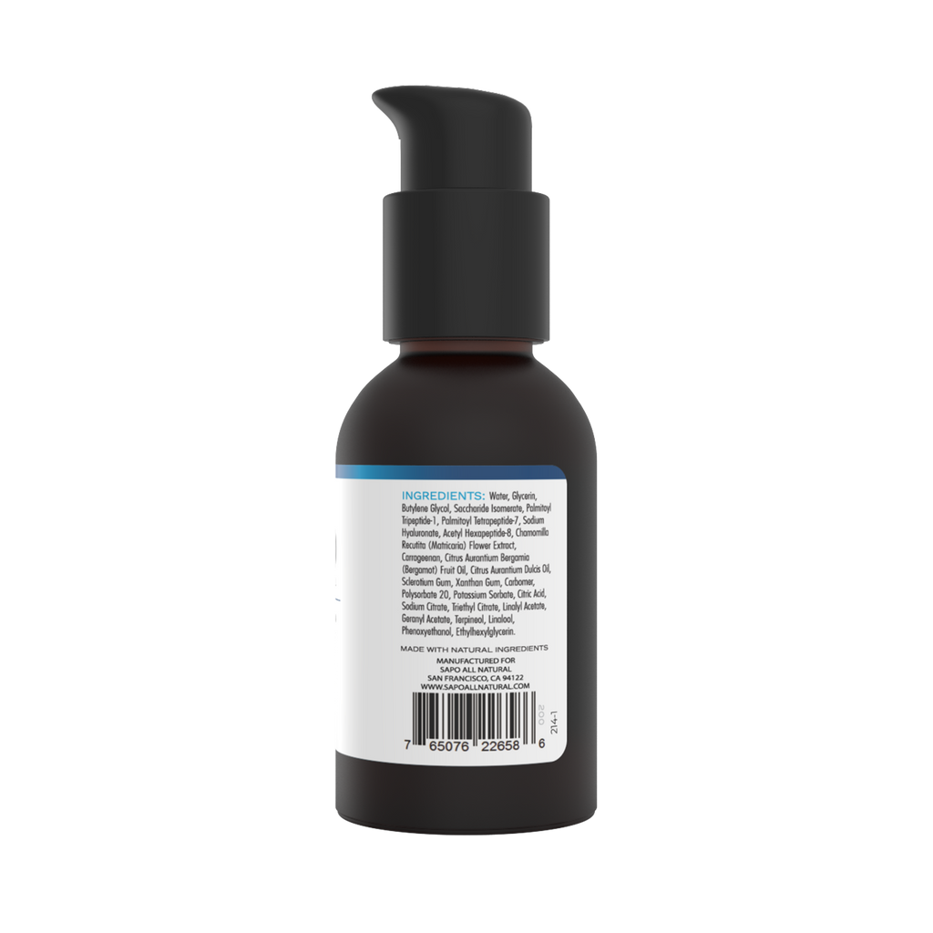 Sapo All Natural Peptide Hyaluronic Acid Eye Serum, 1 oz