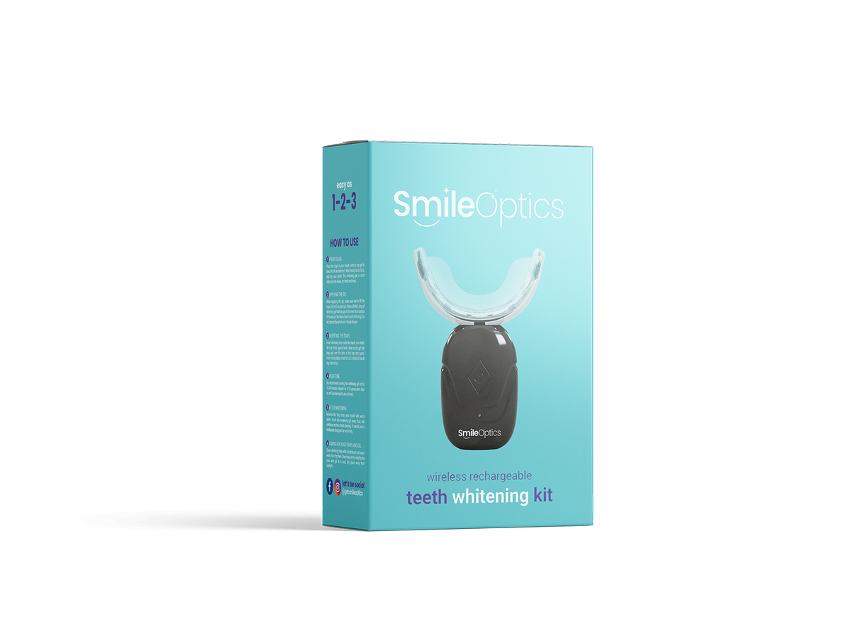 SMILE OPTICS All-In-One LED Teeth Whitening Kit