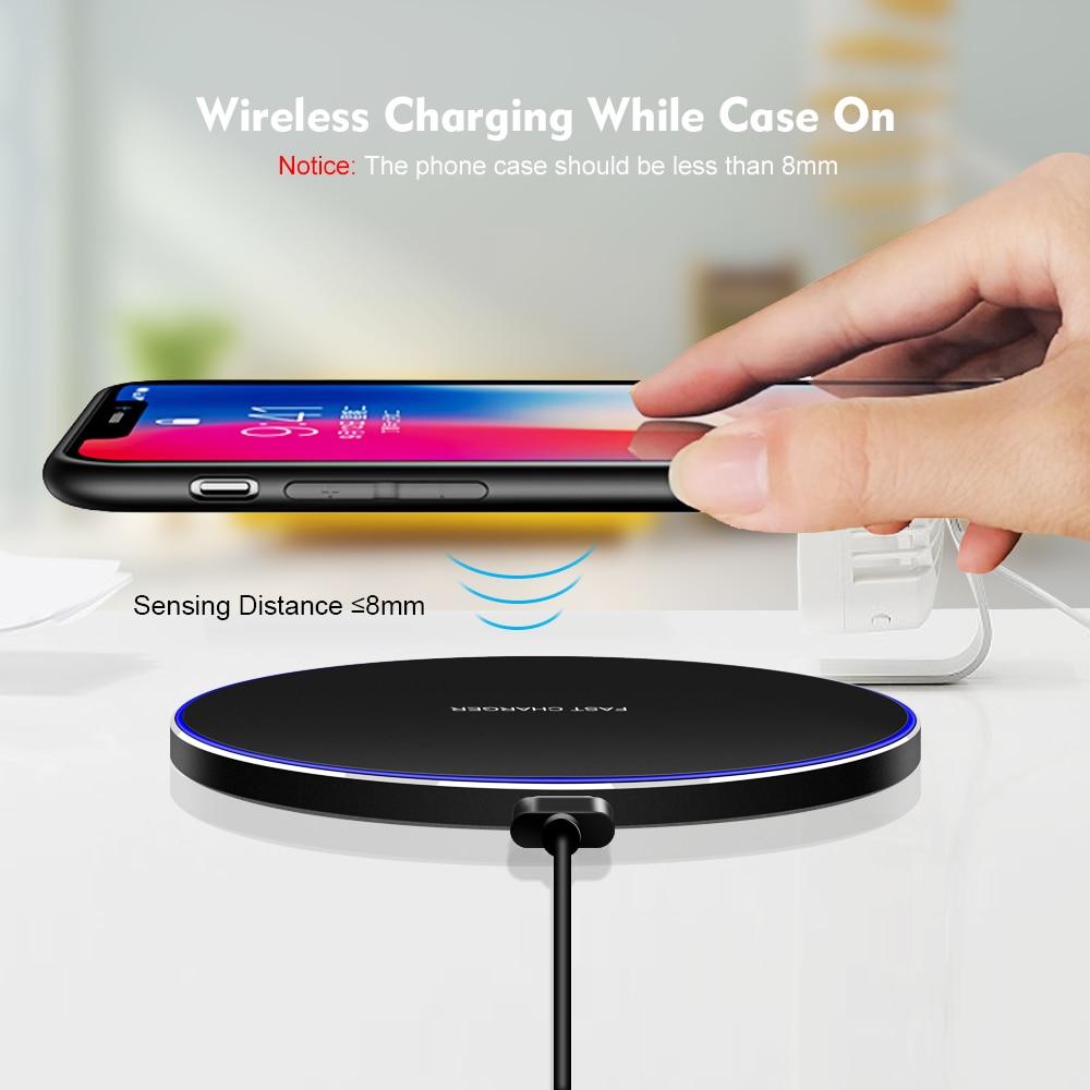 Dragon W9 30W Wireless Charging Pad – Ultra-Thin USB-C, iPhone 15 Compatible