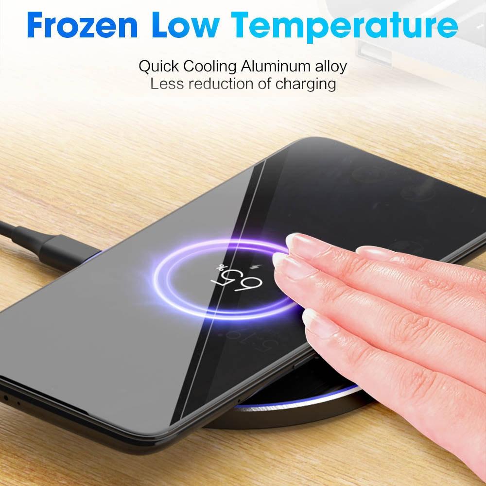 Dragon W9 30W Wireless Charging Pad – Ultra-Thin USB-C, iPhone 15 Compatible