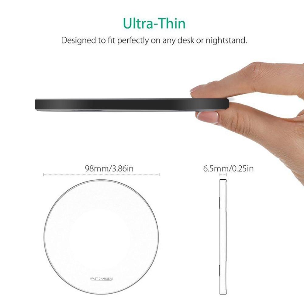 Dragon W9 30W Wireless Charging Pad – Ultra-Thin USB-C, iPhone 15 Compatible